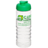 H2O Active® Treble 750 ml -urheilujuomapullo läppäkannella, läpikuultava-valkoinen, vihreä lisäkuva 1