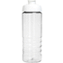 H2O Active® Treble 750 ml -urheilujuomapullo läppäkannella, valkoinen, läpikuultava-valkoinen lisäkuva 2