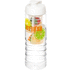 H2O Active® Treble 750 ml pullo, läppäkansi ja uuttaja, valkoinen, läpikuultava-valkoinen lisäkuva 1