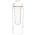 H2O Active® Treble 750 ml pullo, läppäkansi ja uuttaja, valkoinen, läpikuultava-valkoinen lisäkuva 2