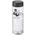 H2O Active® Treble 750 ml vesipullo kierrekannella, läpikuultava-valkoinen, musta lisäkuva 2