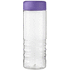 H2O Active® Treble 750 ml vesipullo kierrekannella, läpikuultava-valkoinen, violetti lisäkuva 4