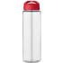 H2O Active® Vibe 850 ml -urheilujuomapullo kaatonokkakannella, läpikuultava-valkoinen, punainen lisäkuva 2