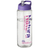 H2O Active® Vibe 850 ml -urheilujuomapullo kaatonokkakannella, läpikuultava-valkoinen, violetti lisäkuva 1