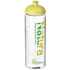 H2O Active® Vibe 850 ml -urheilujuomapullo kupukannella, läpikuultava-valkoinen, kalkinvihreä lisäkuva 1