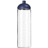 H2O Active® Vibe 850 ml -urheilujuomapullo kupukannella, läpikuultava-valkoinen, sininen lisäkuva 2