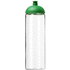 H2O Active® Vibe 850 ml -urheilujuomapullo kupukannella, läpikuultava-valkoinen, vihreä lisäkuva 2