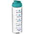 H2O Active® Vibe 850 ml -urheilujuomapullo läppäkannella, läpikuultava-valkoinen, aqua-blue lisäkuva 1