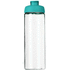 H2O Active® Vibe 850 ml -urheilujuomapullo läppäkannella, läpikuultava-valkoinen, aqua-blue lisäkuva 2