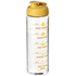H2O Active® Vibe 850 ml -urheilujuomapullo läppäkannella, läpikuultava-valkoinen, keltainen lisäkuva 1