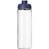 H2O Active® Vibe 850 ml -urheilujuomapullo läppäkannella, läpikuultava-valkoinen, sininen lisäkuva 2
