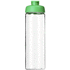 H2O Active® Vibe 850 ml -urheilujuomapullo läppäkannella, läpikuultava-valkoinen, vihreä lisäkuva 2