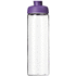 H2O Active® Vibe 850 ml -urheilujuomapullo läppäkannella, läpikuultava-valkoinen, violetti lisäkuva 2