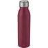 Harper 700 ml ruostumaton teräspullo metallisilmukalla, punainen liikelahja logopainatuksella