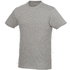 Heros-t-paita, lyhyet hihat, miesten, harmaa liikelahja logopainatuksella