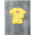 Heros-t-paita, lyhyet hihat, miesten, keltainen lisäkuva 6