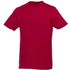Heros-t-paita, lyhyet hihat, miesten, punainen liikelahja logopainatuksella