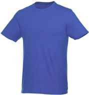 Heros-t-paita, lyhyet hihat, miesten, sininen liikelahja logopainatuksella