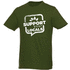 Heros-t-paita, lyhyet hihat, miesten, sotilaallinen-vihreä lisäkuva 2