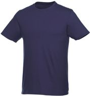 Heros-t-paita, lyhyet hihat, miesten, tummansininen liikelahja logopainatuksella