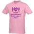 Heros-t-paita, lyhyet hihat, miesten, vaaleanpunainen lisäkuva 2