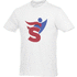 Heros-t-paita, lyhyet hihat, miesten, valkoinen lisäkuva 1
