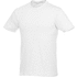 Heros-t-paita, lyhyet hihat, miesten, valkoinen liikelahja logopainatuksella
