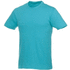 Heros-t-paita, lyhyet hihat, miesten, vesi-vihreä liikelahja logopainatuksella