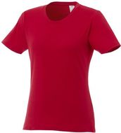 Heros-t-paita, naisten, lyhyet hihat, punainen liikelahja logopainatuksella