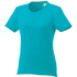 Heros-t-paita, naisten, lyhyet hihat, vesi-vihreä liikelahja logopainatuksella