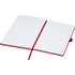 Honua A5-muistikirja kierrätyspaperista ja kierrätetyllä PET-kannella, punainen lisäkuva 5