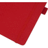 Honua A5-muistikirja kierrätyspaperista ja kierrätetyllä PET-kannella, punainen lisäkuva 7