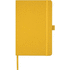 Honua A5-muistikirja kierrätyspaperista ja kierrätetyllä PET-kannella, vaalean-oranssi lisäkuva 3