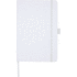 Honua A5-muistikirja kierrätyspaperista ja kierrätetyllä PET-kannella, valkoinen lisäkuva 3