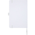 Honua A5-muistikirja kierrätyspaperista ja kierrätetyllä PET-kannella, valkoinen lisäkuva 4