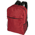 Hoss-reppu, 15" reppu kannettavalle tietokoneelle 18L, tummanpunainen-pilkullinen liikelahja logopainatuksella