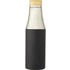 Hulan 540 ml:n kuparityhjiöeristetty pullo bambukorkilla, ruostumatonta terästä, musta lisäkuva 5