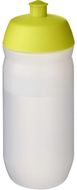 HydroFlex Clear -juomapullo, 500 ml, valkoinen, kalkinvihreä liikelahja logopainatuksella