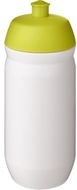 HydroFlex-juomapullo, 500 ml, valkoinen, kalkinvihreä liikelahja logopainatuksella