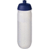 HydroFlex juomapullo, 750 ml, läpinäkyvä-valkoinen, sininen liikelahja logopainatuksella