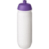 HydroFlex-juomapullo, 750 ml, valkoinen, violetti liikelahja logopainatuksella
