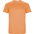 Imola lasten lyhythihainen urheilu-t-paita, neon-oranssi liikelahja logopainatuksella