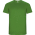 Imola lasten lyhythihainen urheilu-t-paita, vihreä-saniainen liikelahja logopainatuksella