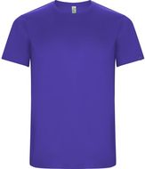 Imola miesten lyhythihainen urheilu-t-paita, malva liikelahja logopainatuksella