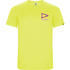 Imola miesten lyhythihainen urheilu-t-paita, neon-keltainen lisäkuva 1