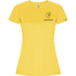 Imola naisten lyhythihainen urheilu-t-paita, keltainen lisäkuva 1