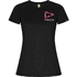 Imola naisten lyhythihainen urheilu-t-paita, musta lisäkuva 1