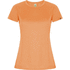 Imola naisten lyhythihainen urheilu-t-paita, neon-oranssi liikelahja logopainatuksella