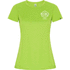 Imola naisten lyhythihainen urheilu-t-paita, neon-vihreä lisäkuva 1