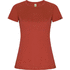 Imola naisten lyhythihainen urheilu-t-paita, punainen liikelahja logopainatuksella